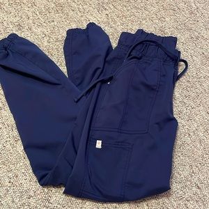 Jogger scrub bottoms